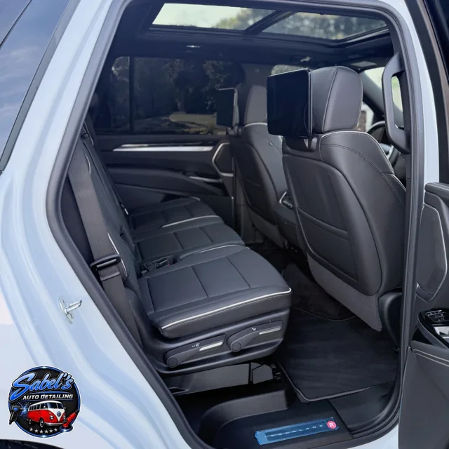 Cadillac Escalade rear cabin detail