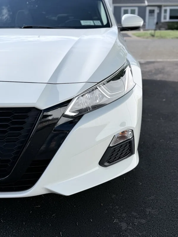 Nissan front exterior finish