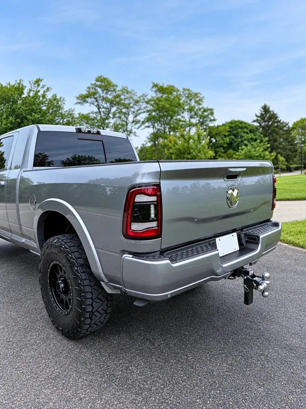 Ram truck bed and tailgate finish
